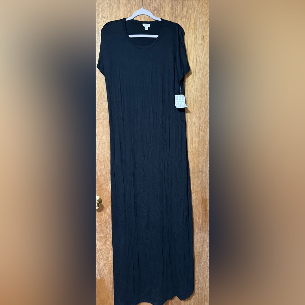 Elegant Black Women's maxi dress